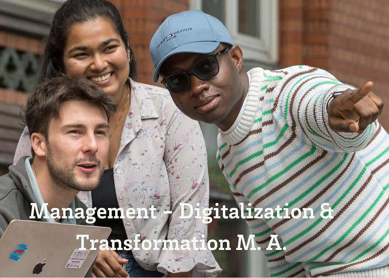 Flyer Master Management Digitalization & Transformation