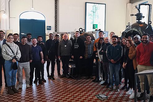 Students visit the Old Pumping Station