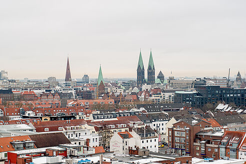 Bremen von oben